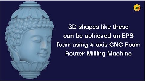 CNC 4-axis Foam Router Milling Machine