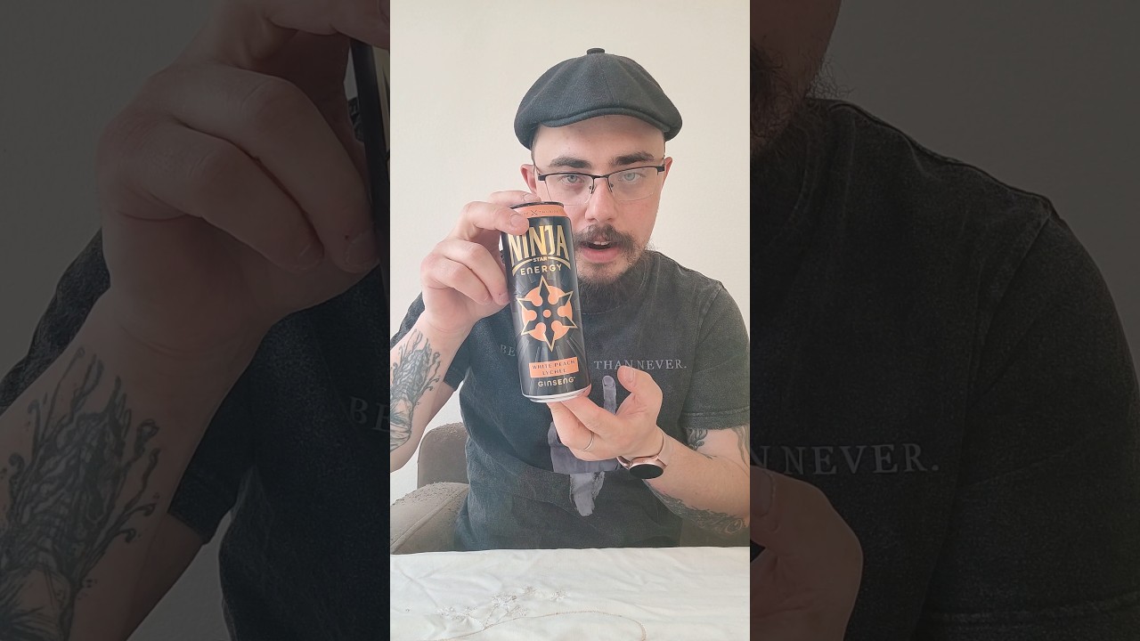 Энергетик Ninja Star White Peach Lychee - 