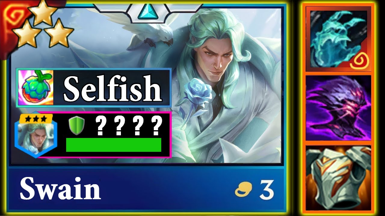 How Did I WIN THIS?! | Selfish 3⭐ Swain Comeback with 7 Crystal Gambit | TFT 15 Gameplay