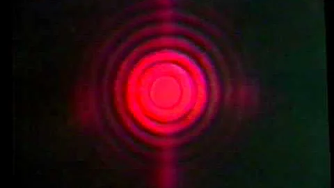 Optics: Fraunhofer diffraction - circular apertures | MIT Video Demonstrations in Lasers and Optics
