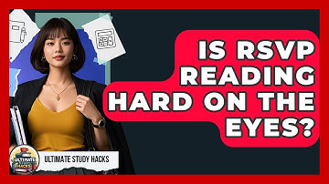 Is RSVP Reading Hard On The Eyes? - Ultimate Study Hacks
