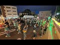 【花笠音頭】(金沢明子) 2025年信濃町町会小さな盆踊り17 外苑東通り 信濃町教会隣駐車場