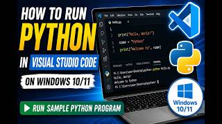 Celebrity P02 Setting up VS Code | How to Run Python in Visual Studio Code on Windows Net Worth