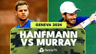 Andy Murray Returns To ATP Tour vs Hanfmann | Geneva 2024 Highlights
