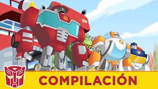 Transformers en español | Recopilación 3 | 1 HORA | Rescue Bots T2 | Episodios Completos