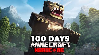 Surviving the Harshest Winter in Hardcore Minecraft for 100 Days