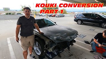 HOW TO KOUKI CONVERSION ON A NISSAN S14 240SX: PART 1; PLUS FIXING THE FAMOUS DOOR ALIGNMENT ISSUE