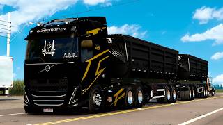 Logística Nacional em Foco: Rota do Agronegócio com Volvo FH Customizado | ETS2
