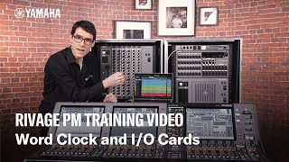 RIVAGE PM Training Video – Word Clock and I/O Cards screenshot 5