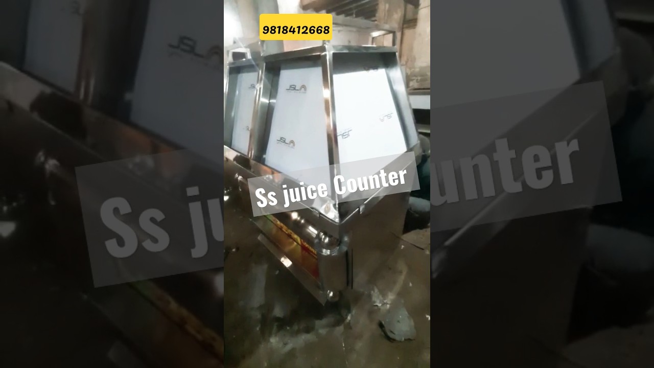 ss juice counter || L - Type juice counter 