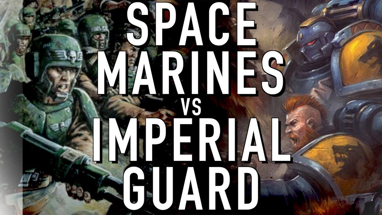 40 Facts and Lore on Spacemarines VS Imperial Guard Warhammer 40K - YouTube