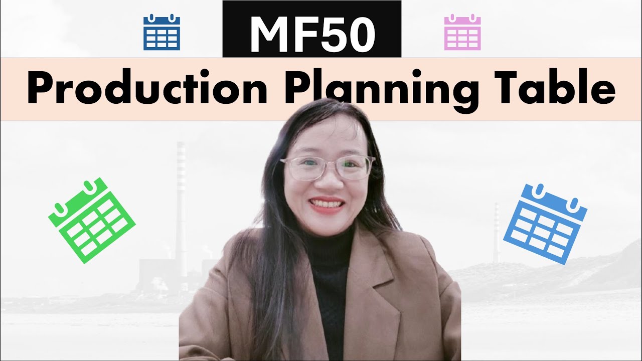 SAP PP REM: Production Planning Table (MF50) – What, Why & How