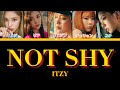 日本語字幕かなるび歌詞 【 Not Shy - ITZY(있지)】