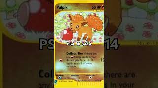 Top 6 Vulpix Cards By Value #pokemoncards #shorts #youtubeshorts
