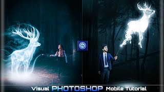 Harry Potter Concept Photo Editing | Photoshop Mobile Visual Photo Editing Tutorial| HD Manipulation screenshot 5
