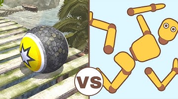 Ragdoll Break 🆚 Rollance: Adventure Balls – Best ASMR Satisfying Gameplay on Android iOS - 2025