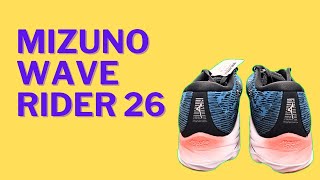 Mizuno Wave Rider 26 Review - Mizuno wave runner