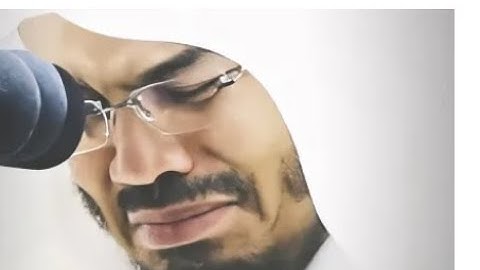 عندما يتجلي الابداع في اطهر البقاع  تلاوة خيالية للشخ ياسر الدوسري