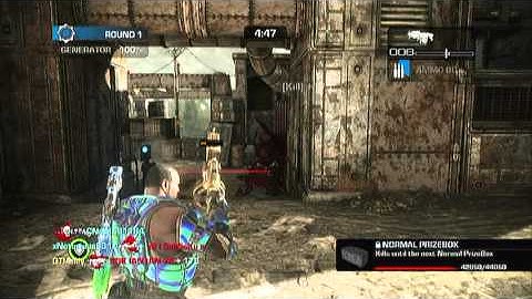 Gears Of War Judgment Overrun - Gameplay on Junkyard