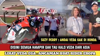 SUZY PERRY HERAN GINI‼️VEDA EGA MENJADI PEMBICARAAN PADDOCK DI TIAP TIM EROPA 'TALENT ASIA 1 DEKADE'