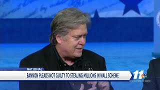 Bannon pleads not guilty to fraud charges