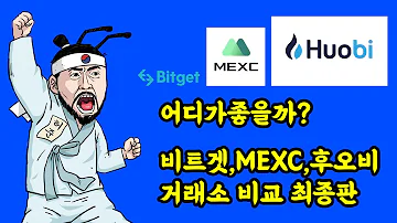 코인 선물거래소 장단점 완벽비교 및 추천 비트겟 MEXC 후오비