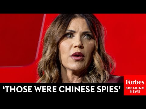Kristi Noem Shockingly Claims 'Chinese Spies' Tried To Visit Her State In Blunt Warning About CCP