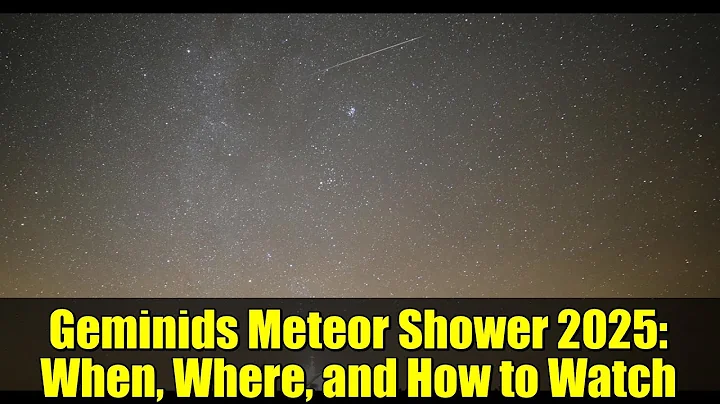 Geminids Meteor Shower 2025: When, Where, and How to Watch