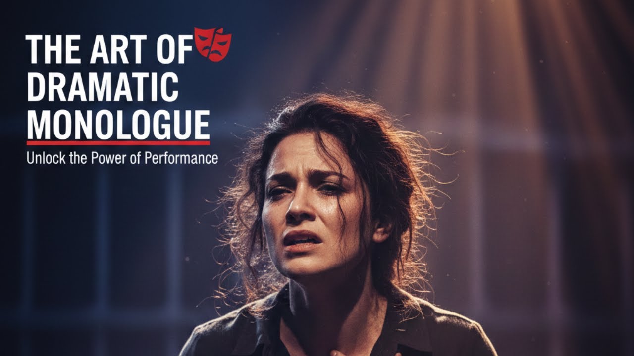 The Art of the Dramatic Monologue | Breakdown | live - YouTube