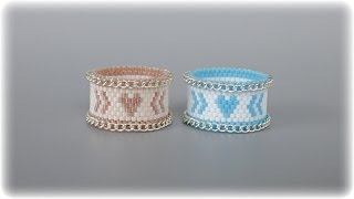 TheHeartBeading: Peyote Chain Ring