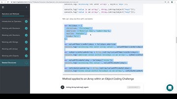 Module 0 - Operators and Methods - Nested Structures - Part 4