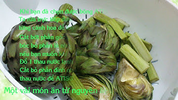 Cách chế biến Atiso đơn giản nhất