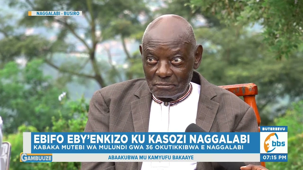 Ebifo eby’Enkizo ku Kasozi Naggalabi, Kabaka Mutebi II wa Mulundi gwa 36 Okutikkirwa mu Kifo Kino