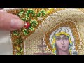 Вышивка и оформление иконы Святой Мученицы Татьяны от Паутинки