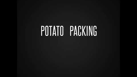 Potato packing system