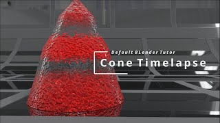 Blender Cone Displacement | Default Blender Tutor