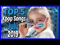 TOP 5 K-POP SONGS OF JULY 2019!