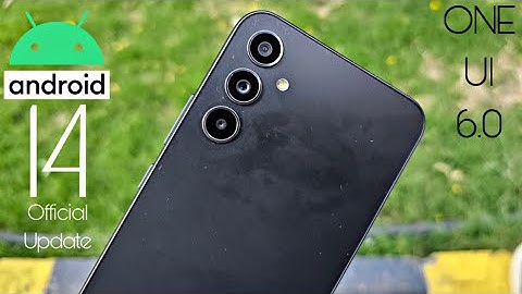 Samsung Galaxy A34 Android 14 ONE UI 6.0 Update