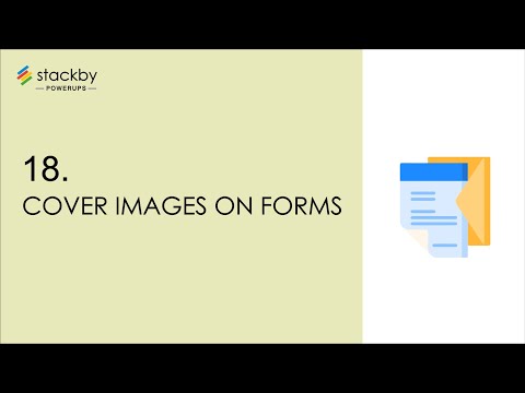 Stackby Powerup #18 - Add Cover Images on Forms