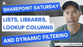 sharepoint lists, libraries, lookup columns and dynamic filtering