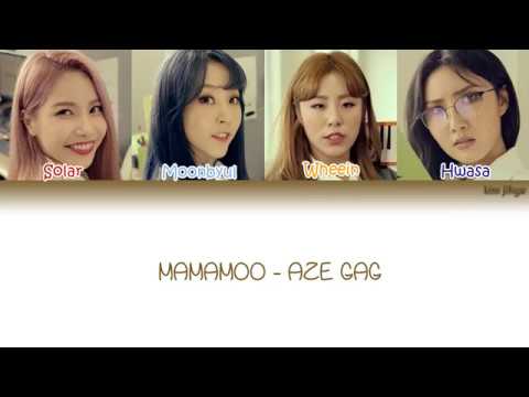 Mamamoo (마마무) - AZE GAG (아재개그) Lyrics (Han|Rom|Eng|COLOR CODED)