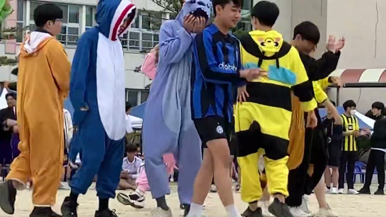 명신고 댄스부 '딜레당트'의 명신고 체육대회 공연(All I wanna do,we go,파이팅해야지,OMG