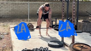 Day 327 Conv Deadlift Max Pr Attemptbroken Hip To Zercher Deadlift World Record