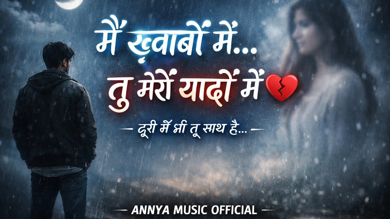 Main Khwabon Mein Tu Meri Yaadon Mein 💔 |Heart Touching Hindi Song | Annya Music Official