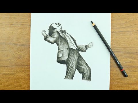 How To Draw JOKER Step by Step ONE PENCIL  YouTube