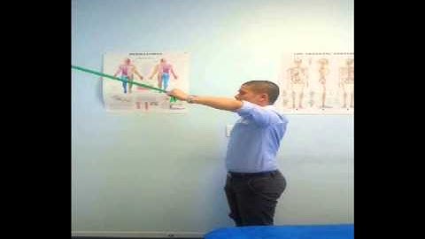 Rotator Cuff Strengthening Exercises - External Rotation - Arm up at 90 degrees