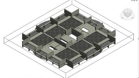 25-Two Way Hollow Block Slab in Revit || رسم البلاطه المعصبه فى اتجاه فى برنامج الريفت