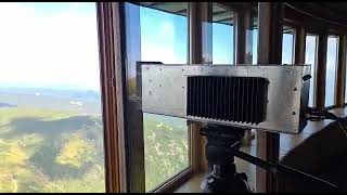 Reception of SR6XHZ beacon on 10GHz by SN7L Team in JO70UR