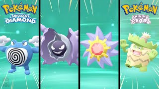 How to Evolve All Water Stone Pokemon in Pokemon Brilliant Diamond & Shining Pearl