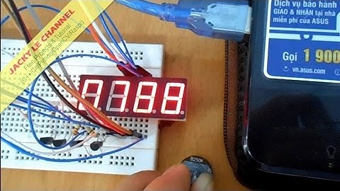 Arduino Control Multi 7 Segment LED | Part 2 4 Seven Segment Led with code